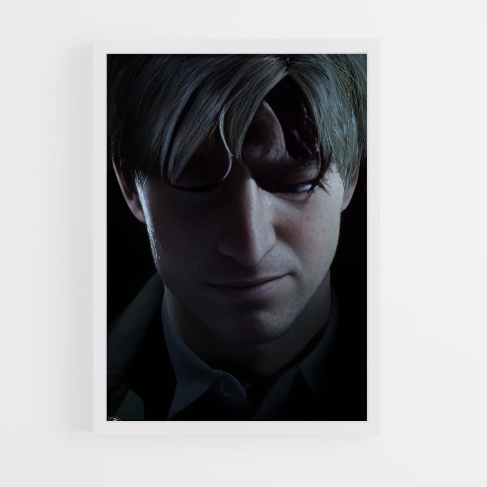 Poster Le Regard Perdu – affiche Silent hill (vue 3)